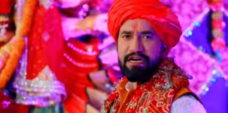 In the video of Devi song showing the form of Nirhua