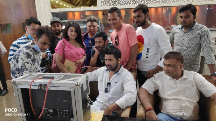 Bhojpuri film Prem Geet 2 started shooting with a grand muhurat in Gorakhpur,