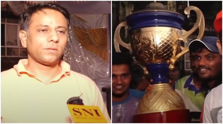 Porvorim Aam Aadmi Party Leader Ritesh Chodankar Organized Cricket Tournament 