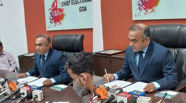 Assembly Election 2022 Updates: Chief Electoral Officer Shri Kunal IAS  Announce Election Dates in Goa 